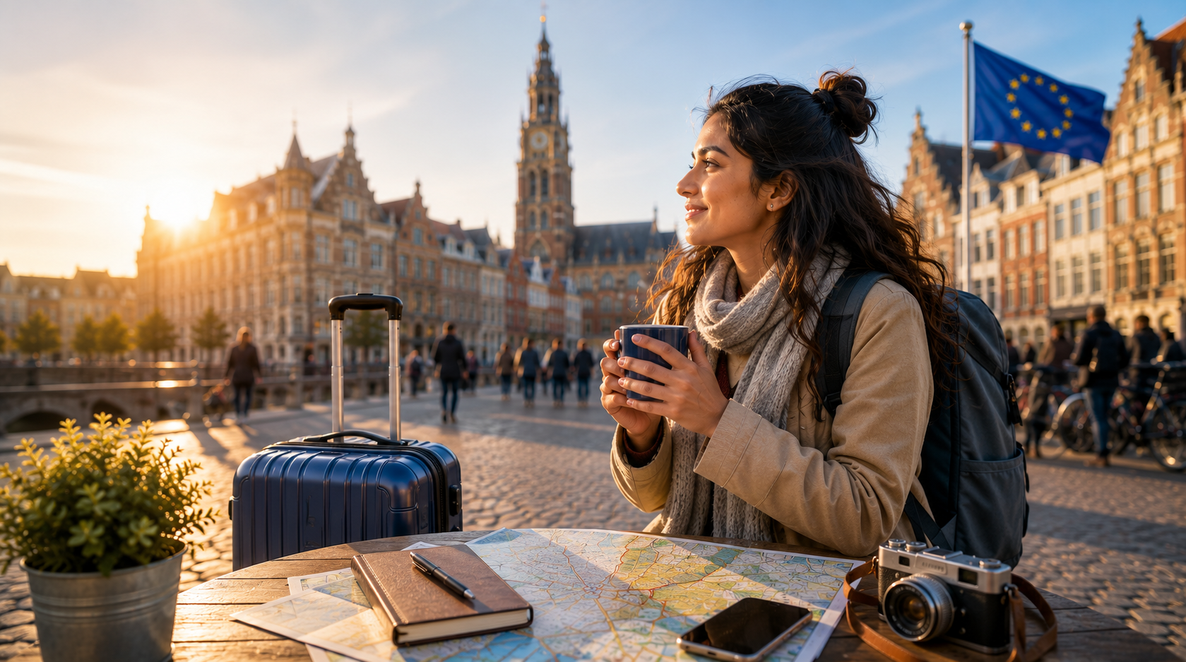 life after landing in Europe